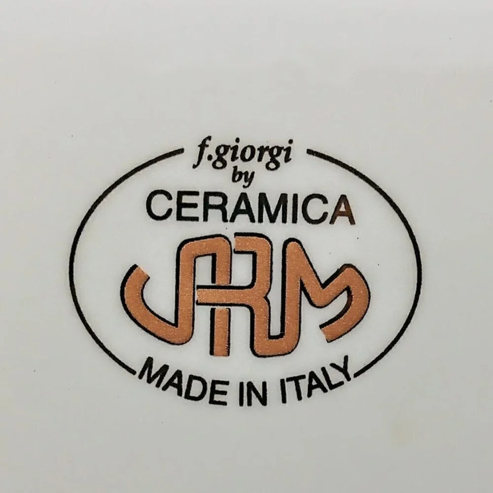 Crate & Barrel F. Giorgi VARM Ceramica Italian 12